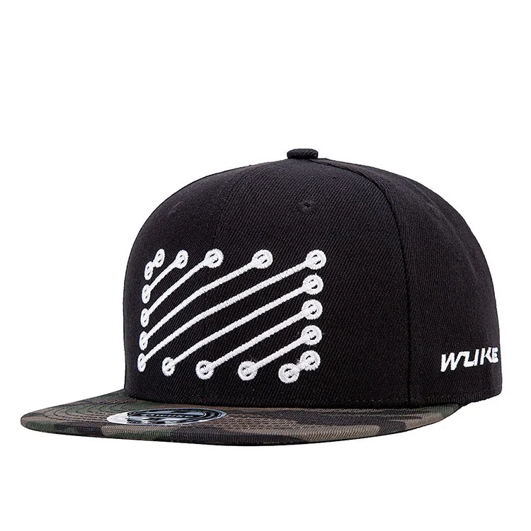 Custom yupoong 100 acrylic fashion cool sporting hat snapback hats