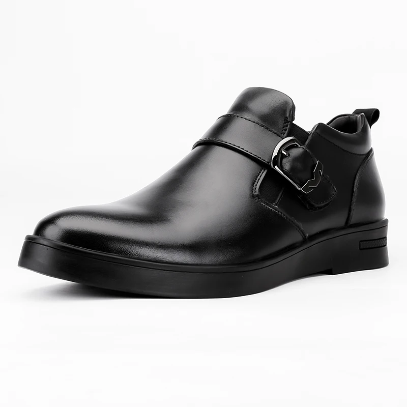 Factory sale custom fashion mens leather casual shoes  wholesale OEM/ODM outdoor  slip-on shoes