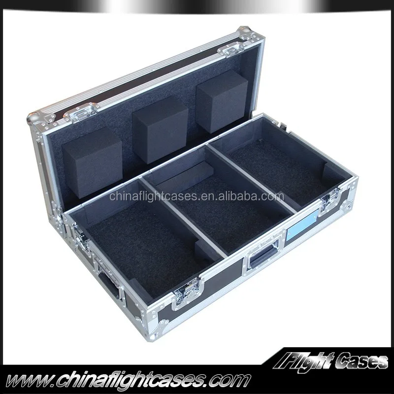 Pioneer CDJ 800 and DJM 850 DJ Flight Cases With Low profile Wheels