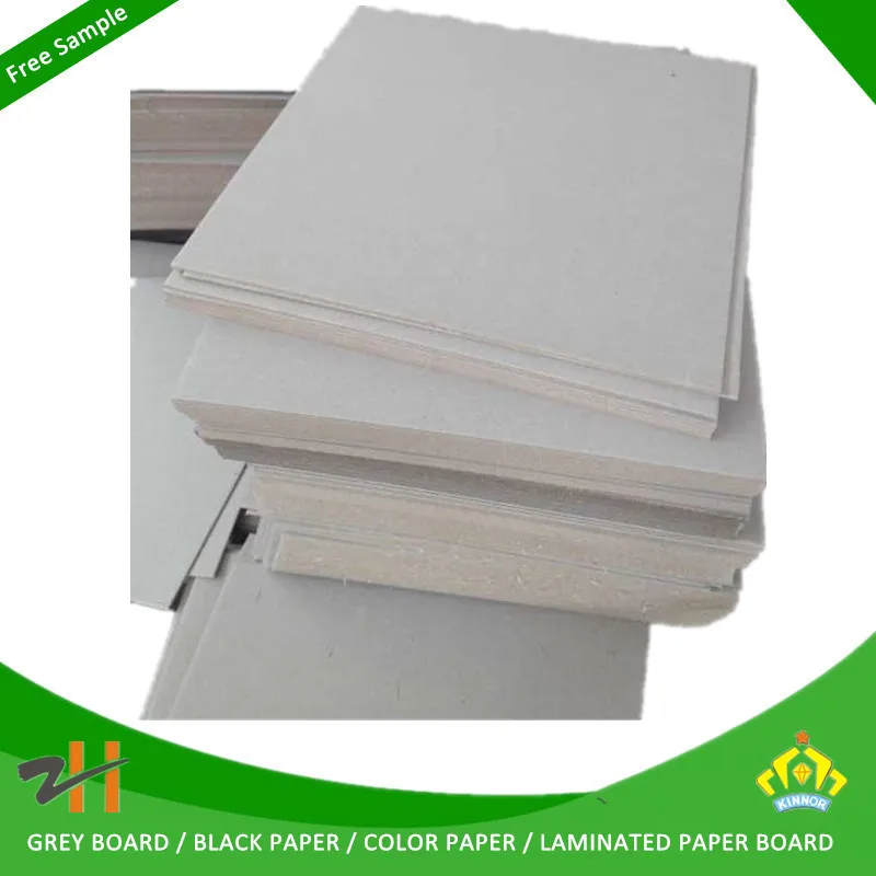 
2.5mm thick grey board with much cheaper price grey paperboard 