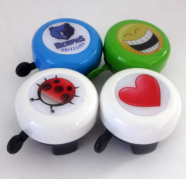 Kids bicycle bike bell sticker bicycle bell logo bike bell