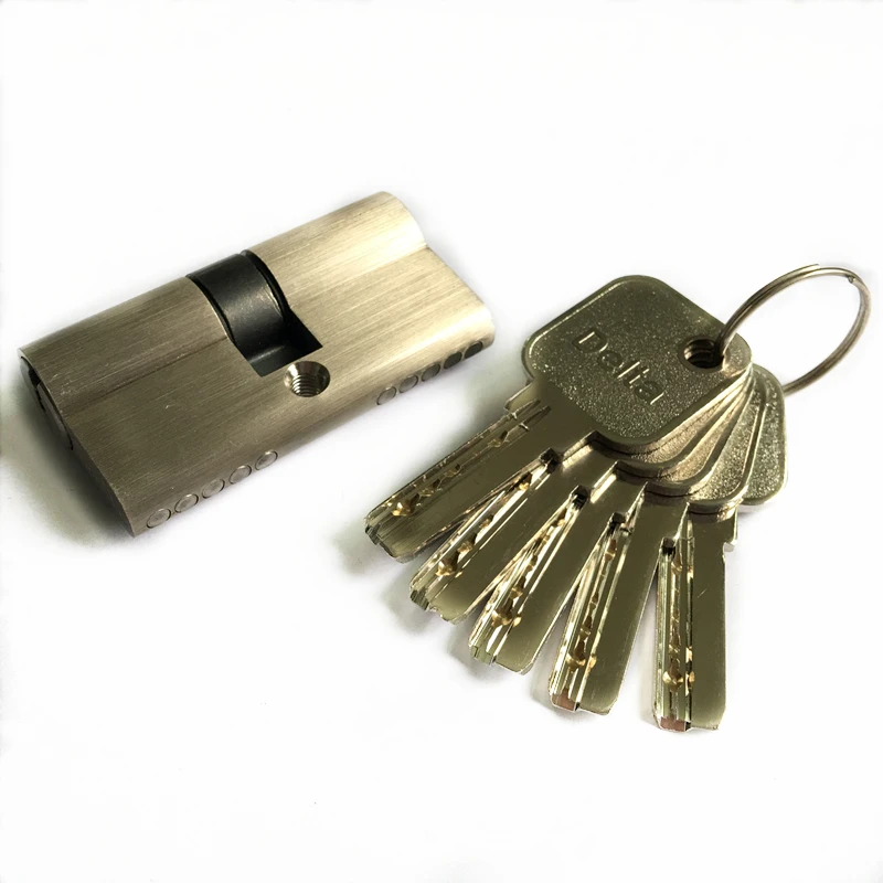 
DOMUS zamak S канавка для ключей с ключом с никелевой кистью 