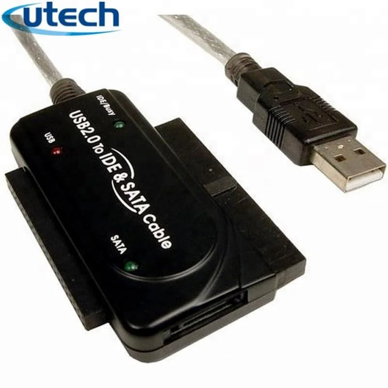 USB 2.0 to IDE SATA 2.5 3.5 HDD Hard Drive Converter Cable