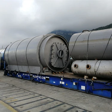 What is meant by horizontal rotating working form used tyre pyrolysis machine