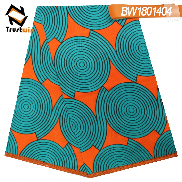 Meilleure Vente 100% Polyester pour Costume Tissu Africain Cire Ankara Wax Imprime