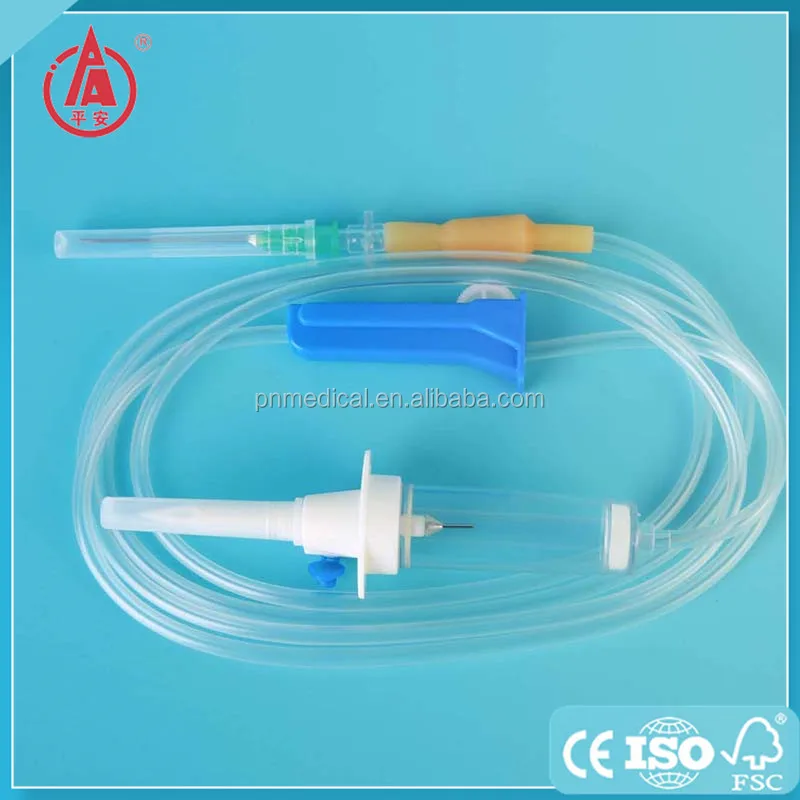 
Top selling disposable medical saline adult iv infusion set 