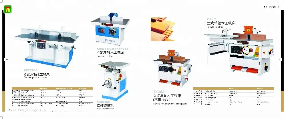 MX507 High Speed Router Woodworking Machine Made in Chine Wood Router With Tilting Spindle