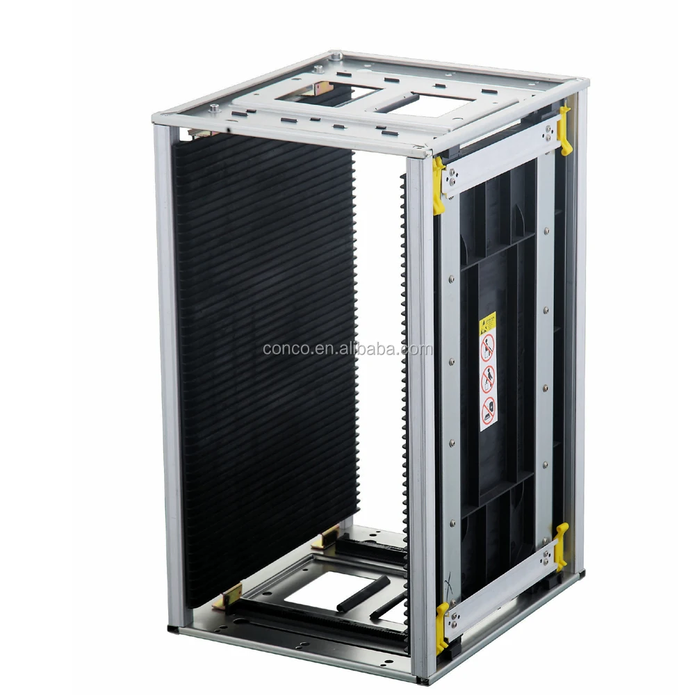 CONCO SMT Metal ESD PCB Magazine Rack Adjustable pcb rack de stockage