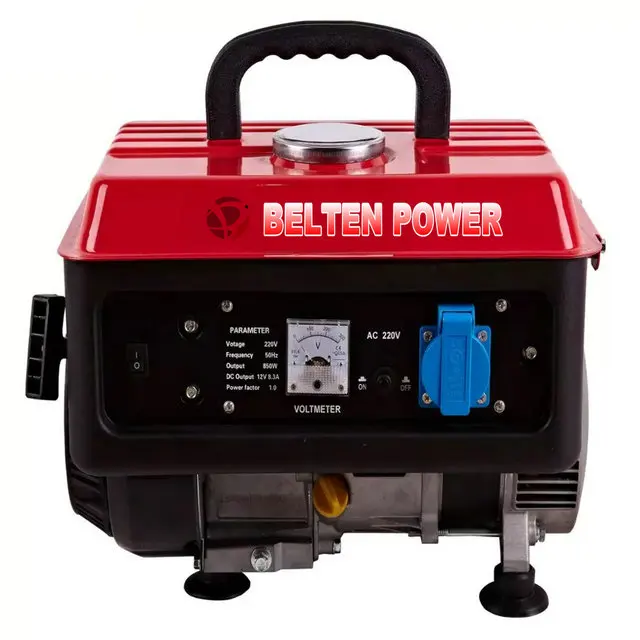 500w Portable Gasoline Generator Inverter Gasoline Generator 5HP Gasoline Generator