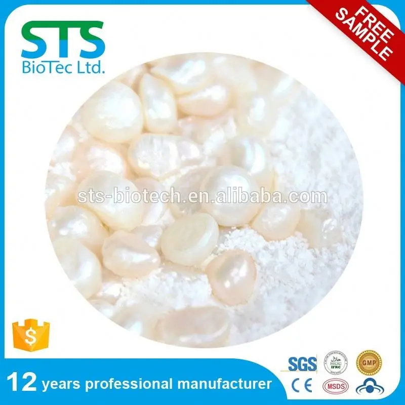 
nano skin whitening pearl powder for skin care 