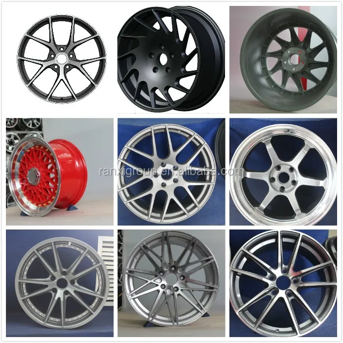 
 Хромированные модульные колеса  