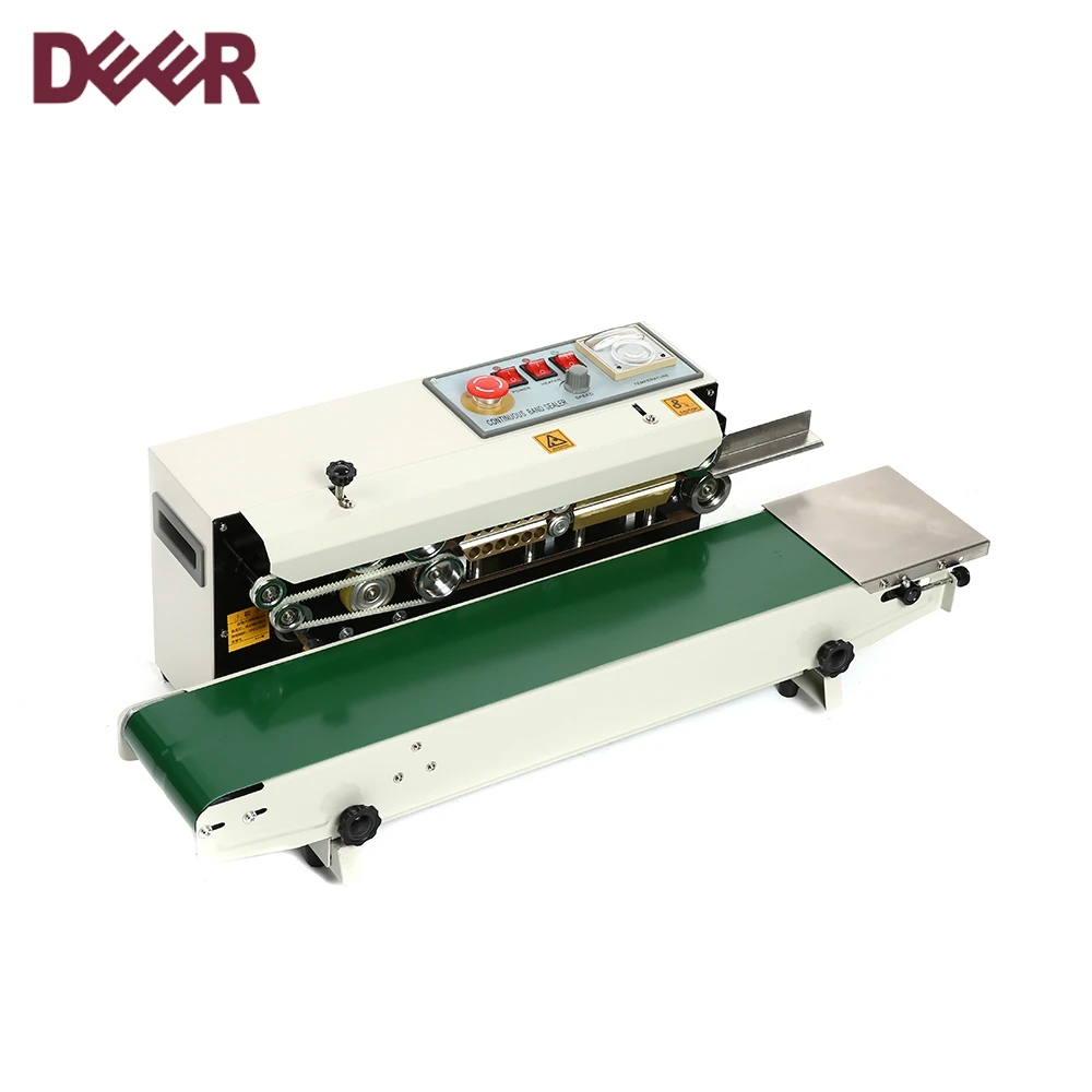 Good sealer plastic bag sealing machine, vertical continous band sealer