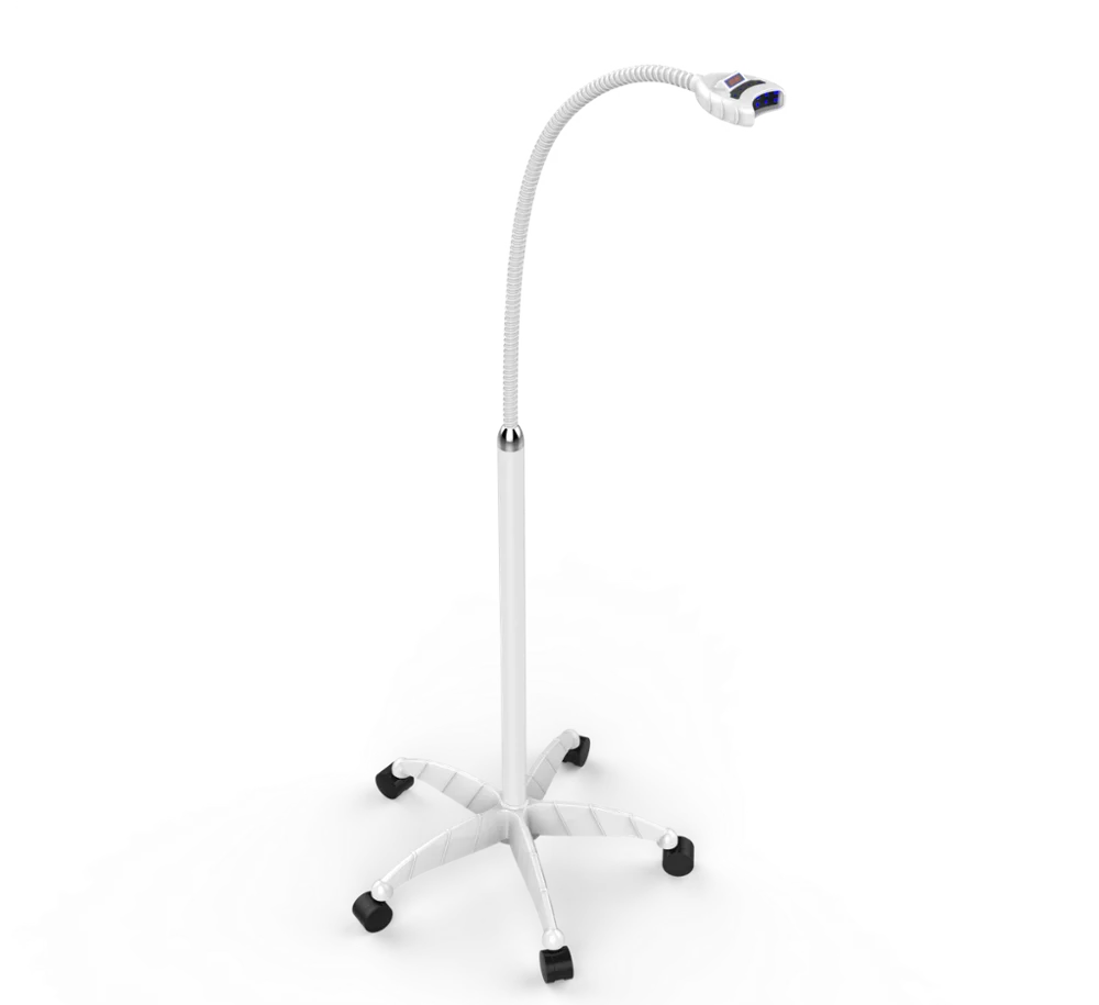 RF IC Card Control Tooth Bleaching Whitening Lamp with Portable Aluminum Case