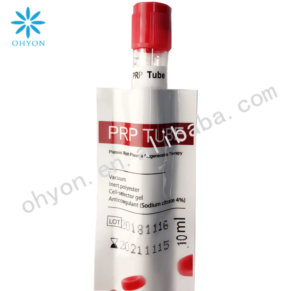 PRP тюбик ACD + гель HA prp 8 мл 10 15 20