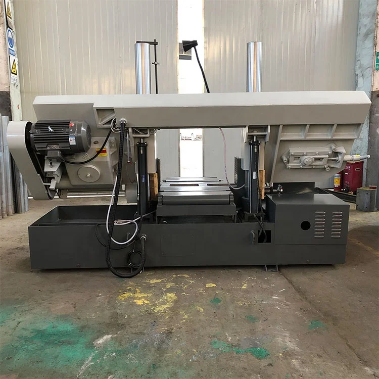 
Low Price Double Column Horizontal Semi Automatic Industrial Metal/Iron Cutting Band Sawing Machine GB4250/70 