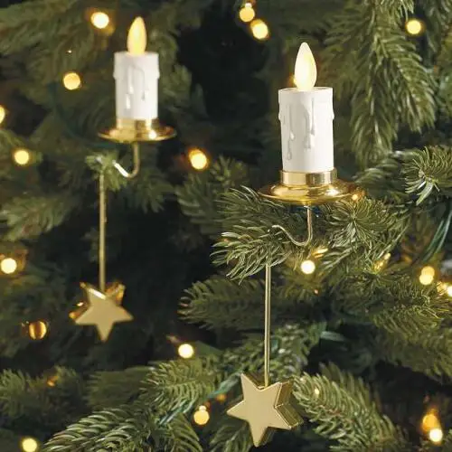 Flameleess Christmas Tree Decoration Led Flameless Candles