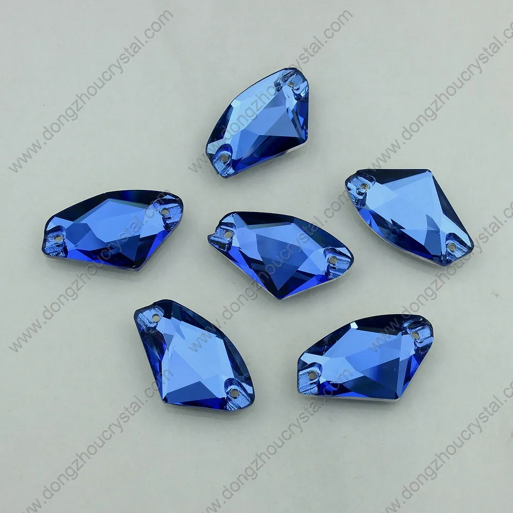 Galactic shape ab color crystal rhinestones sew on clothes