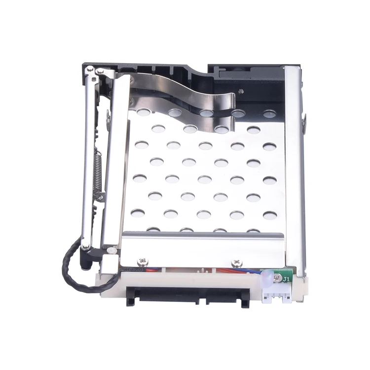 Computer Industrial Storage Case 2.5Inch Hot Swap SATA Hdd Mobile Rack with Key Lock