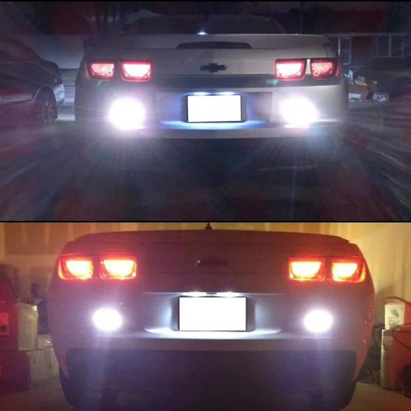 
6000K White CANbus PH16W PH24WY LED Bulb For Chevrolet Camaro Cadillac SRX Ford Taurus GMC Acadi Backup Reverse Lights 