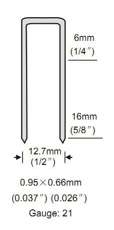 8016 Upholstery Stapler Gun Air Compressor Nail Gun