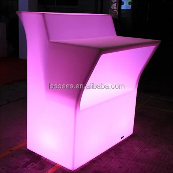 Cool Luminous Furniture Bar Tables Modern Home Bar Counter Design
