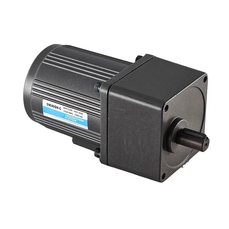 90mm 110v 220v 40w low rpm speed controller electric ac gear motor