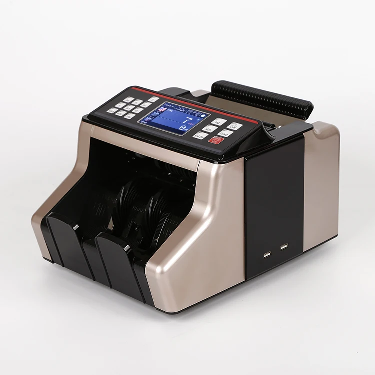 New design TFT bill counter and mixed denomination money detector