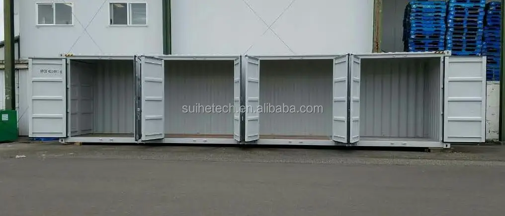 Suihe высокий кубический 40-футовый контейнер с несколькими дверцами