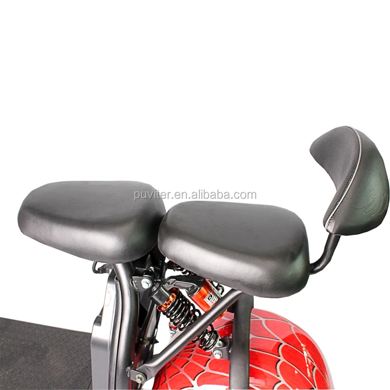 2019 electric scooter 60V 12A 1000w citycoco Battery removable electrical scooter motor, adult electric motorcycle(C07)