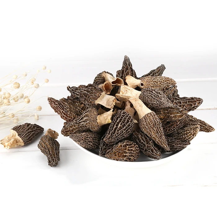 
Edible dried morel mushrooms morchella wild mushroom 