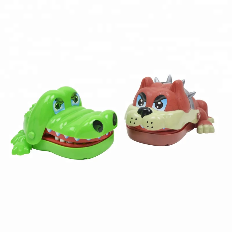 Children Kid Bite Finger Crocodile Mouth Dentist Bite Alligator Tooth Halloween Exciting Finger Game Family Toy