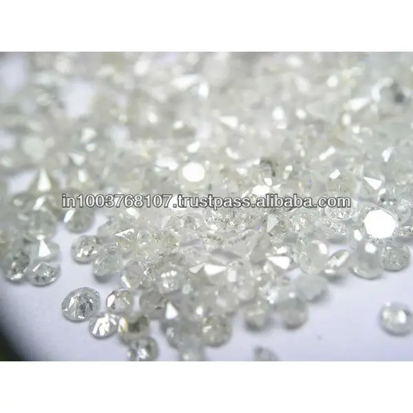 20 carats VVS E/F 1.4mm round single cut diamonds 0.01 cent