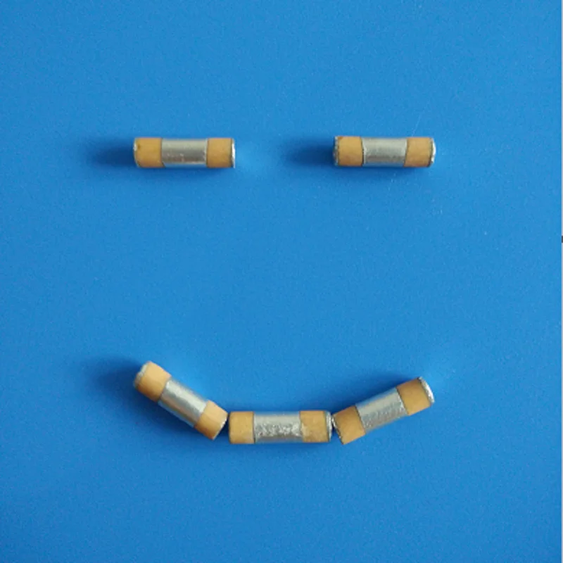 10pf 10nf Leaded mini-discoidal tube capacitor