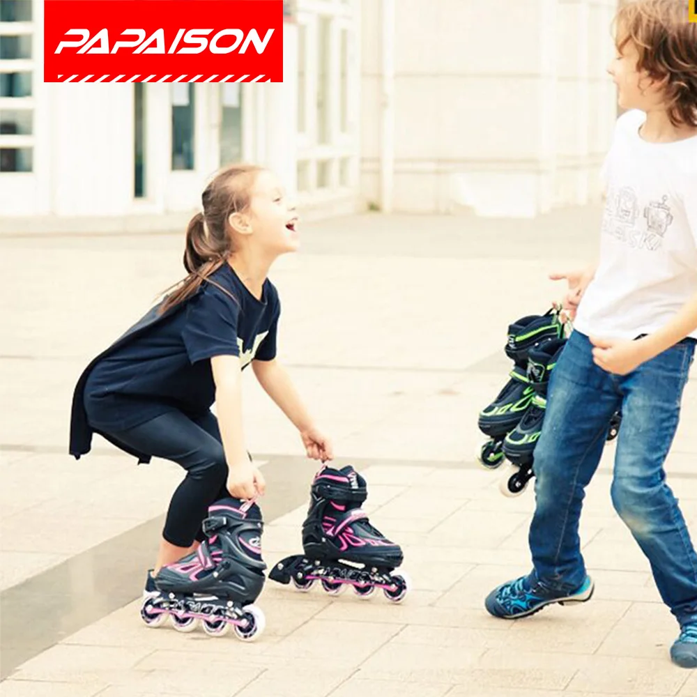 Cheap price children flashing roller skate with led lights