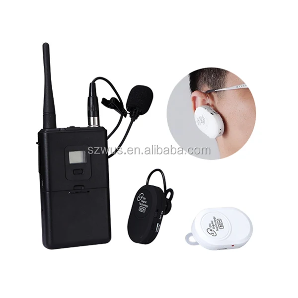 
2.4G Wireless Guided Tour System & Portable Tour Guide Receiver for assistive listening 