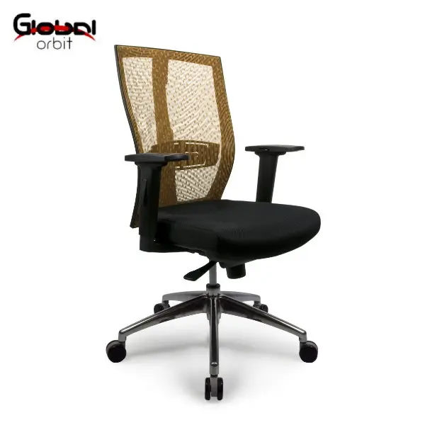 Comfortable Chair with Adjustable Armrest Mesh Back Computer Office Chair