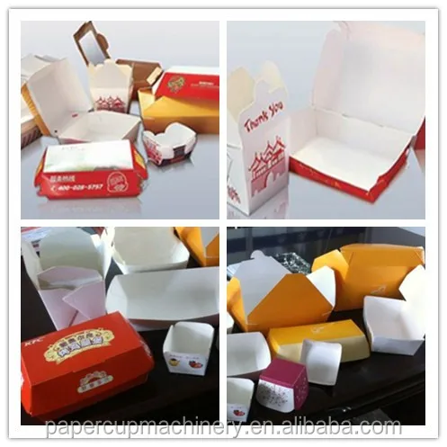 HBJ-D Автоматическая бумажная коробка для пищевых продуктов машина