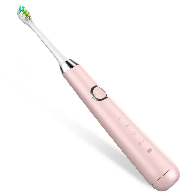 Fashionable patented HOT PINK electric toothbrush for girl use H3 electric toothbrush