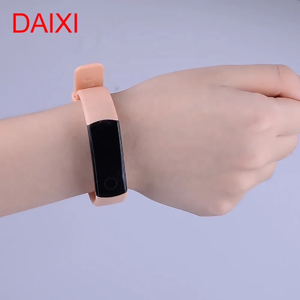 Silicone  Watch band 16mm Veryfit Watch Strap For Huawei Honor Band 4  Watch Belt