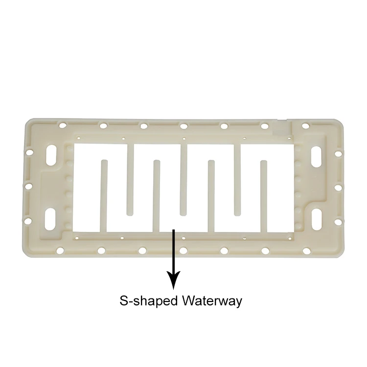 Titanium anode IrTa coated 6 plates for water treatment electrolytic cell with SPE technology