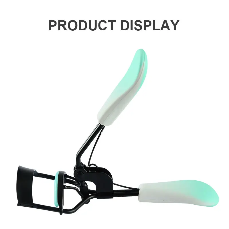 Wholesale Stainless Steel Two Color Handle Eyelash Curling Tool Beauty Care Makeup Tool In Bulk Black Eyelash Curler for Eyelash
