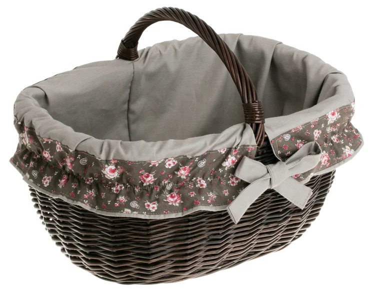 
Large grey color wicker baskets 
