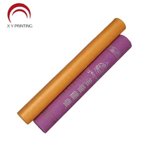 
Custom retro round paper tube box/sandalwood paper tube box/ small size paper tube gift packaging box 