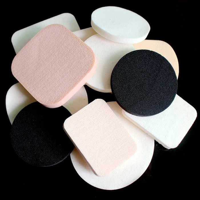 Beauty Customized Latex free makeup puffs square cosmetic sponge pad