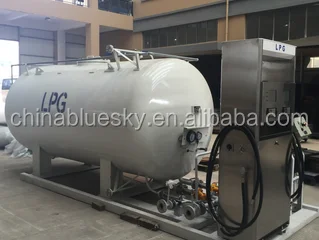 
20cbm LPG storage tank for LPG filling station 