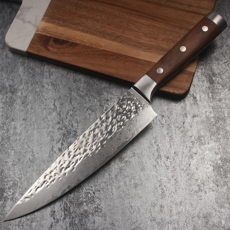Hot Sell High Quality Kitchen 8 Inch Damascus high carbon stainless steel Chef Knife