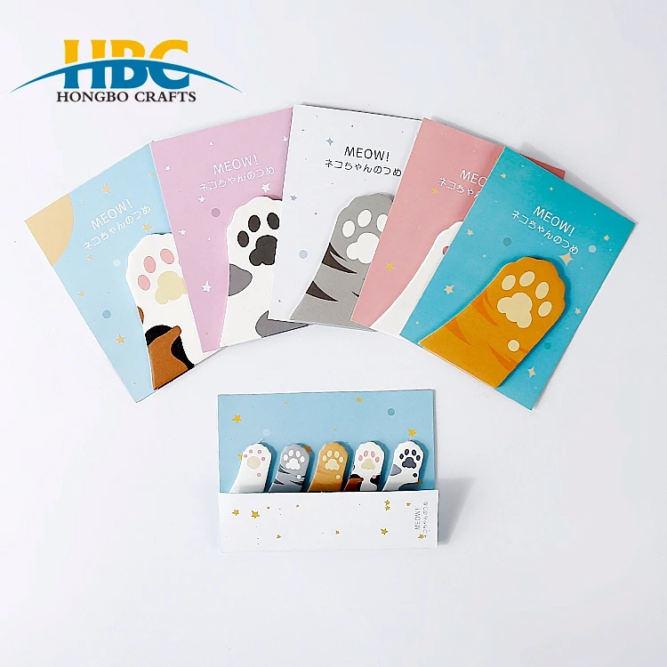 China custom memo pad printing with various shaped sticky note