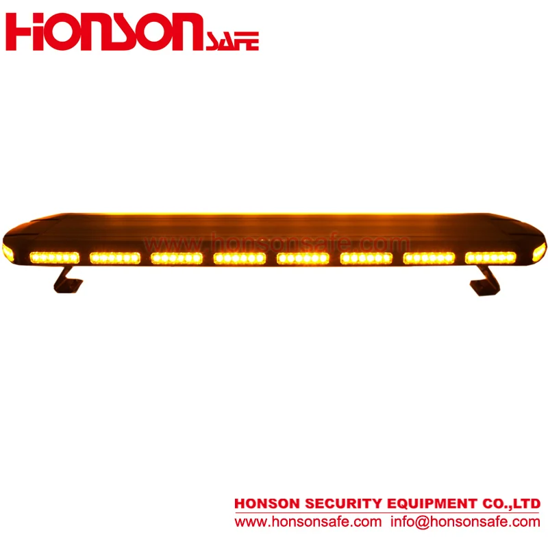 HS-6146 3W LEDS,police emergency rotating flashing ambulance led warning light bar Lys