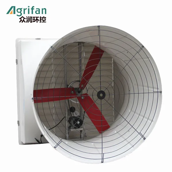 
Agrifan 54 inch FRP axial cone fan for poultry farm and piggery house 