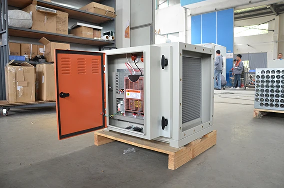 
Purified Air ESP higher Voltage Power Commercial oil mist smoke Electrostatic filter Machine 